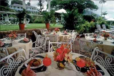 Ottleys Plantation Inn Cayon レストラン 写真